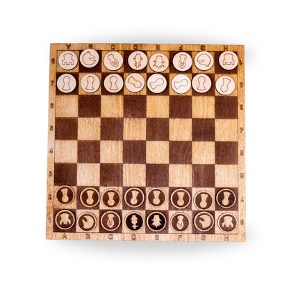 WOODEN CHESS SET