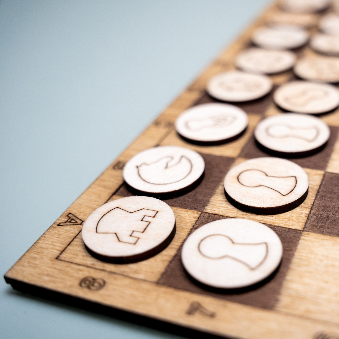 WOODEN CHESS SET