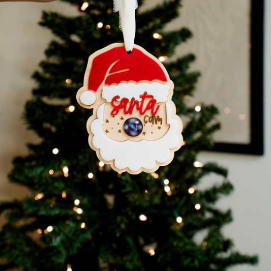 SANTA CAM ORNAMENT