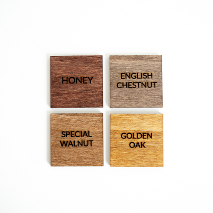 WOOD NAME TAG - MAGNET