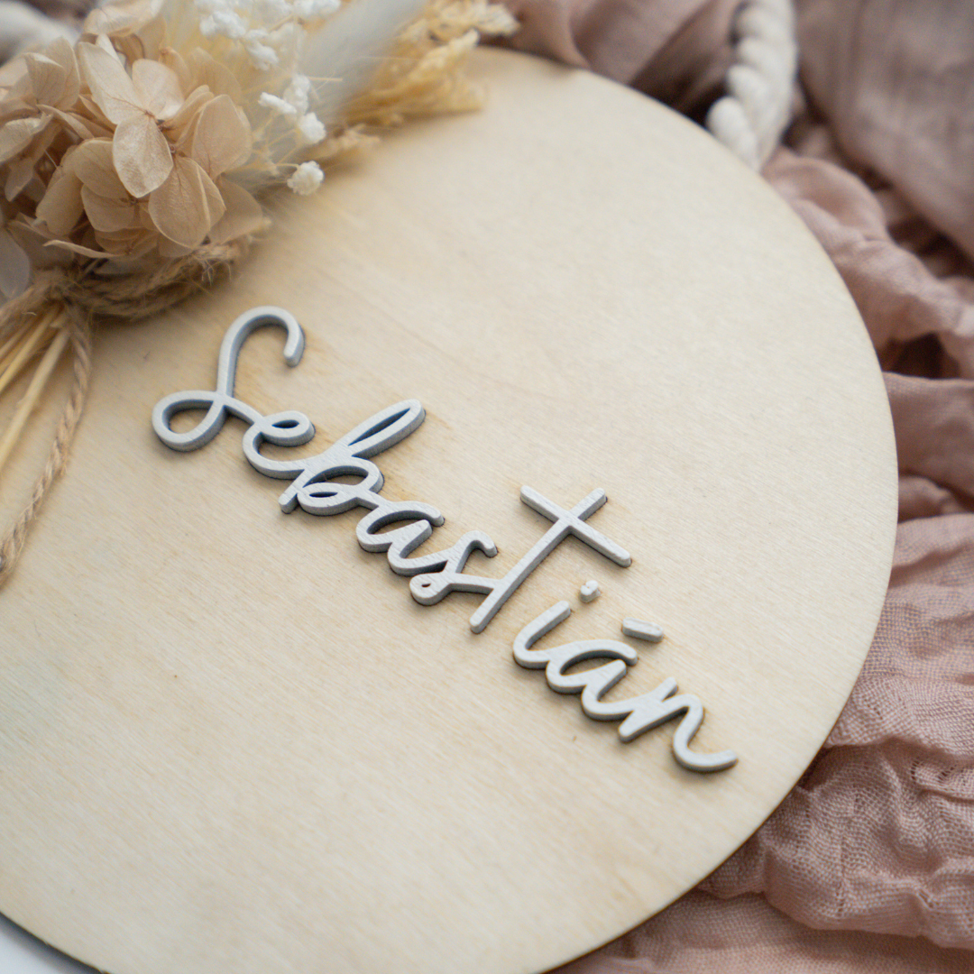 LUXURY BABY NAME SIGN