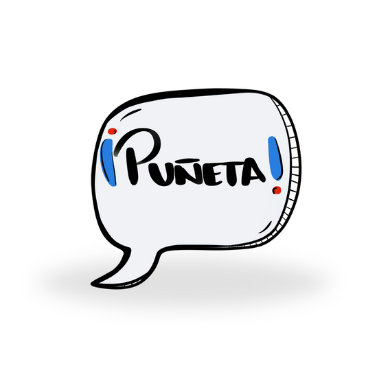 ¡PUÑETA! WATERPROOF STICKER