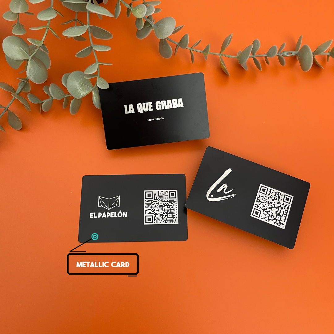 METALLIC BUSINESS CARDS - ELEGANCE AND STYLE